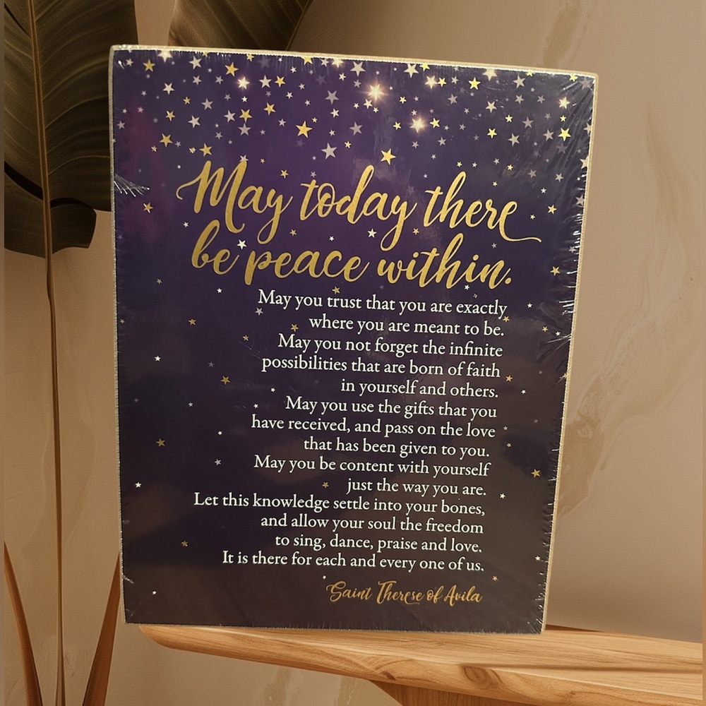 NIP “May there Be Peace” Block